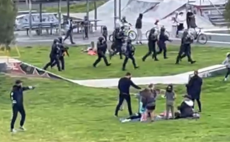 Northcote Freedom Protest: Police INVADE Peaceful Suburb