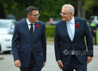 Scott Morrison and Daniel Andrews get on just fine