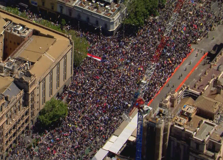 A Million Aussies March For Freedom