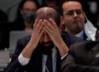 Grown Man Cries at COP26 because Coal Hurt His Feelings