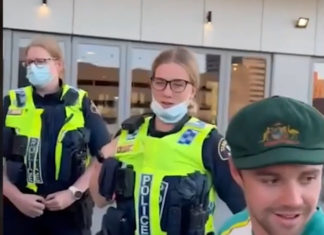 Tasmanian Police Harass Ashes Icons