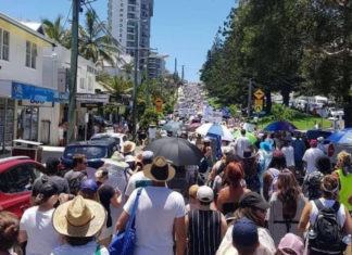 Get your hands off our kids: Hundreds of thousands of Aussies march against Vaccine Mandate