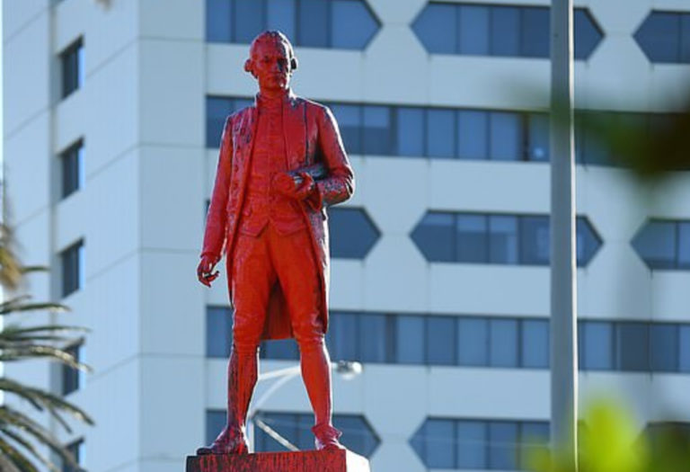 Captain Cook Defaced: This is never going to get better