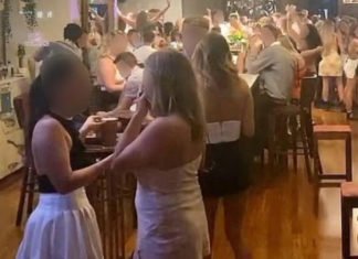 Police scale walls to prevent DANCING in Western Australia