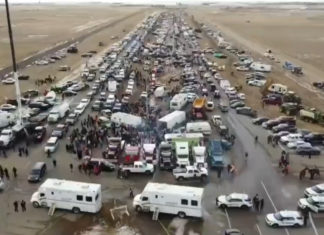 Slow truck to nowhere