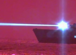 Chinese Warship uses LASER on Australian Aircraft