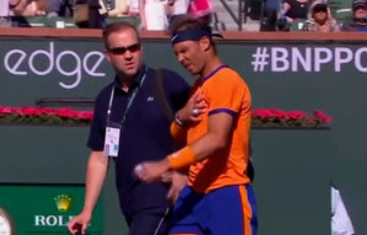 ADVERSE REACTION? Rafael Nadal Suffering Chest Pain And Breathing ...