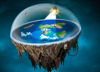 The first, the final and the only concession to Christian flat earthers