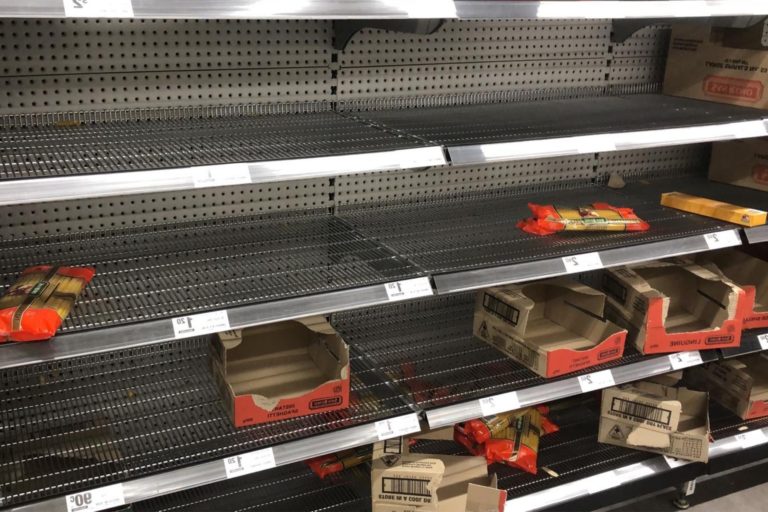 Coles warns food shortages could last weeks