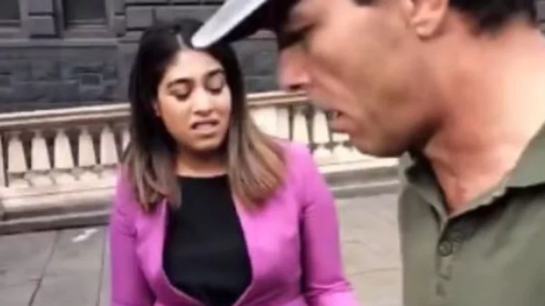 Epic Video: Channel 9 Reporter gets taste of her own medicine