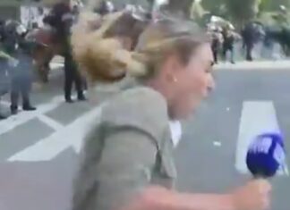 The whole of Australia is laughing at Journalist shot with Rubber Bullet