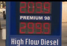 The trucks stop in Australia