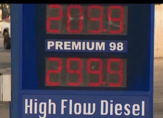 The trucks stop in Australia