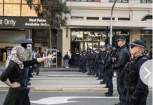Daily Mail publishes misinformation about banned salute at Melbourne protest